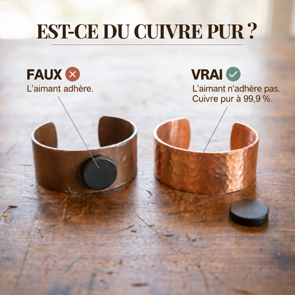 Bague en cuivre Union