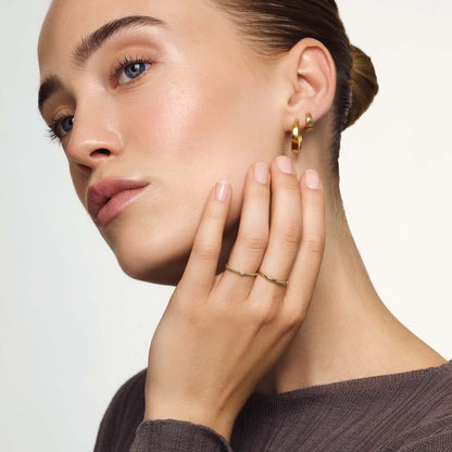 Bague dôme Slim | Or