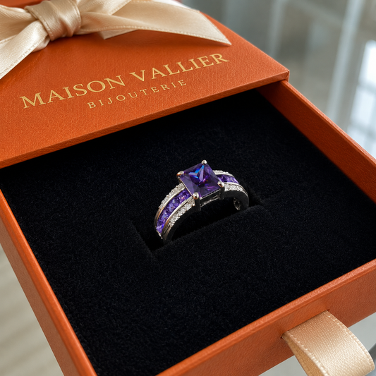 Bague Kassia Lilacmont | Or blanc