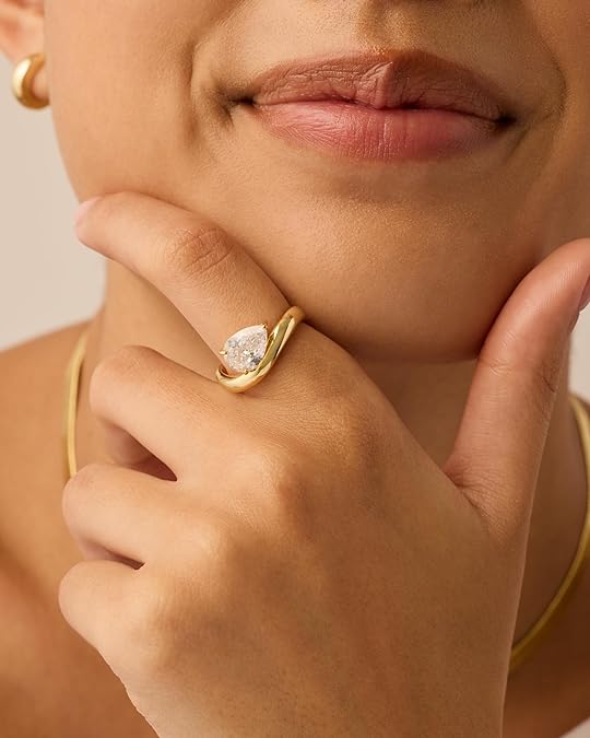 Bague promesse ondulée | Or