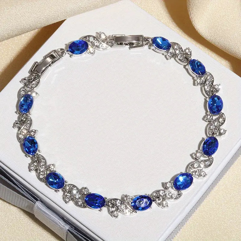 Bracelet Giada Séraphine | Or blanc