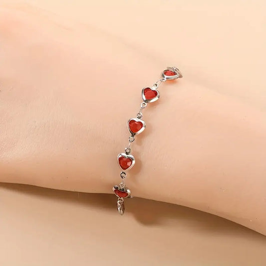 Bracelet Ophélie Grenatelle | Or blanc