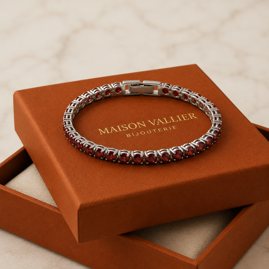 Bracelet de tennis | Or blanc