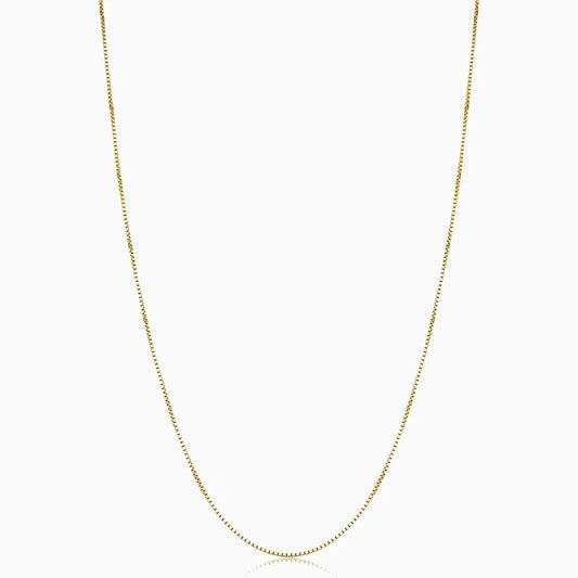 Collier maillon cubain | Or