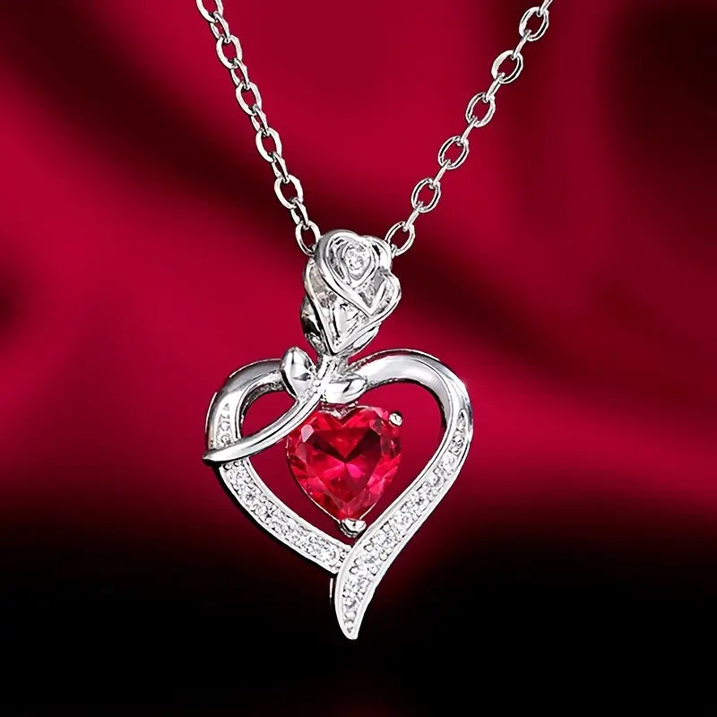 Collier Rosira voile ambré | Or blanc