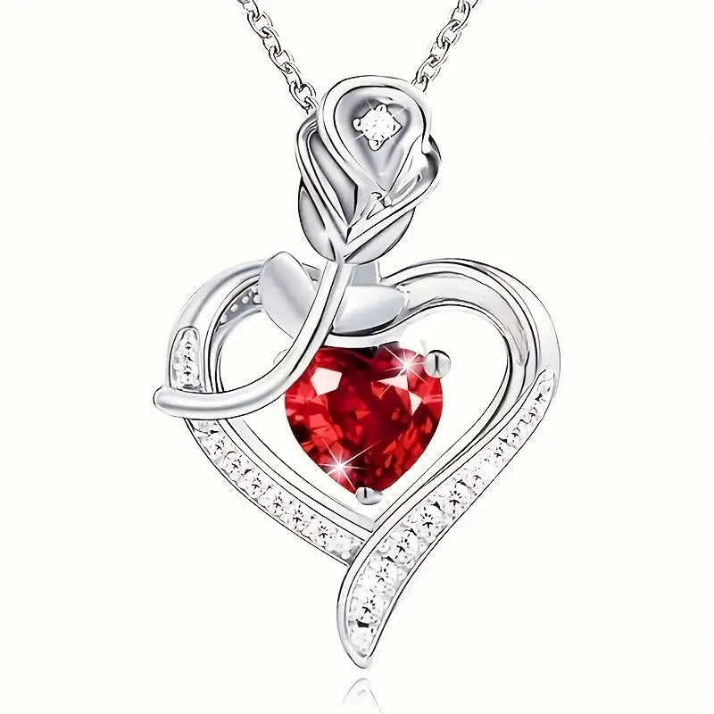 Collier Rosira voile ambré | Or blanc
