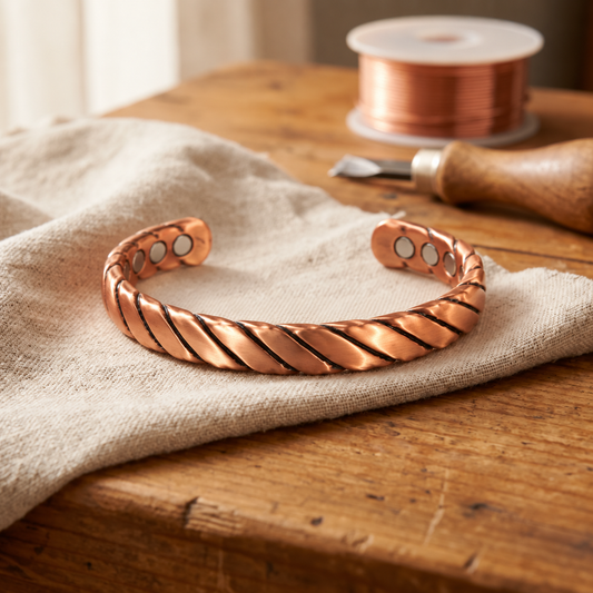 Bracelet en cuivre Éliane
