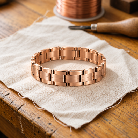 Bracelet en cuivre Maillons