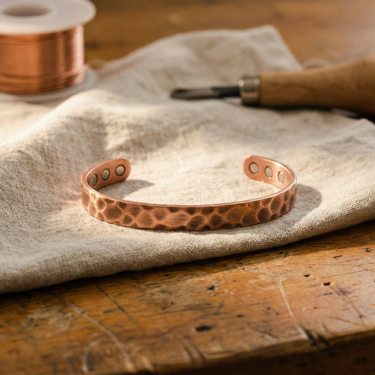 Bracelet en cuivre Sillon