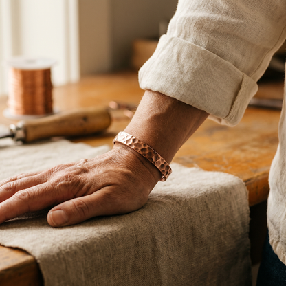 Bracelet en cuivre Sillon