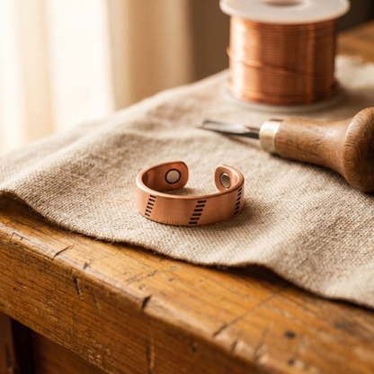 Bague en cuivre Âtre