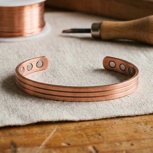 Bracelet en cuivre Noyau