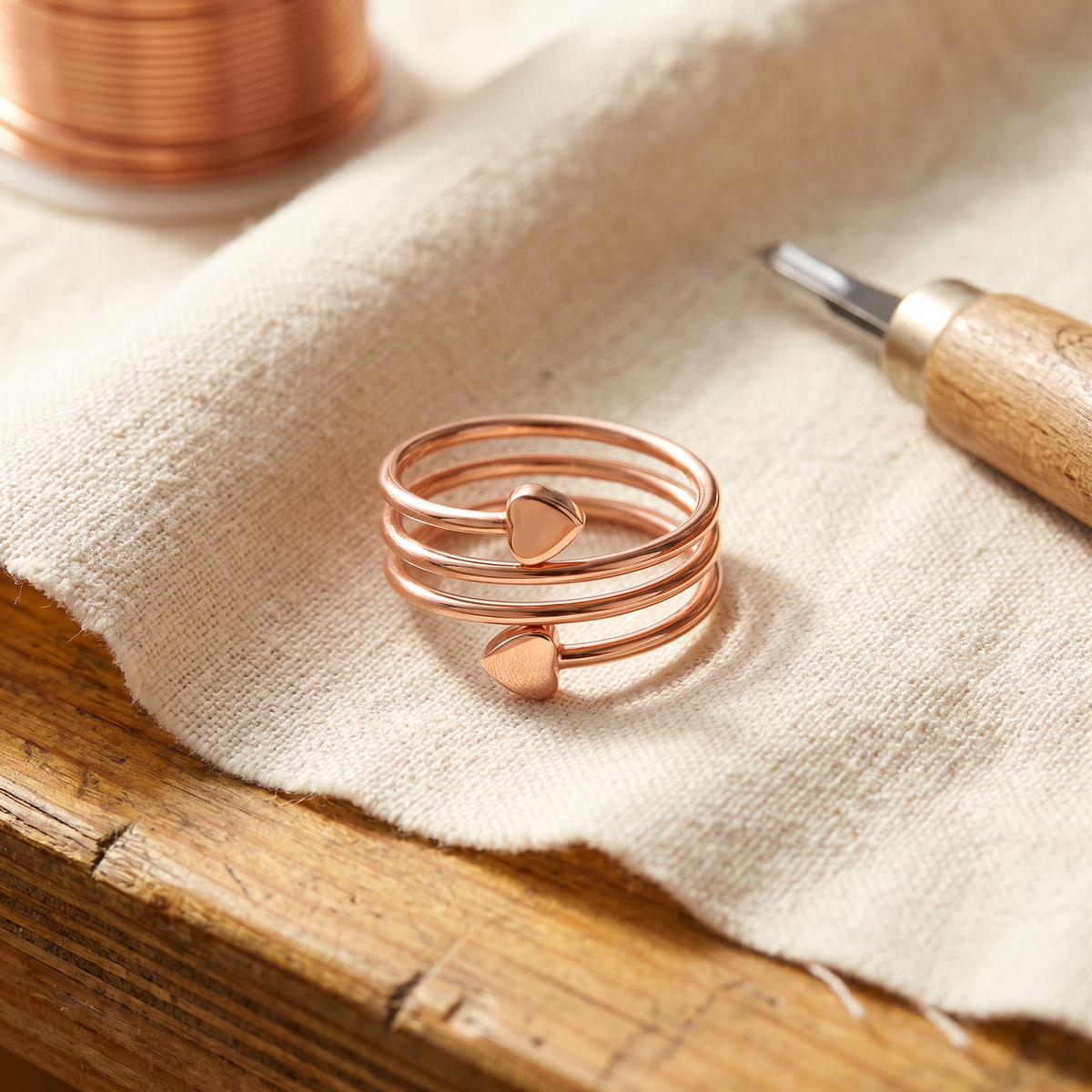 Bague en cuivre Port