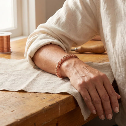 Bracelet en cuivre Renard