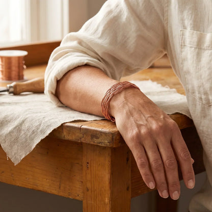 Bracelet en cuivre Élan